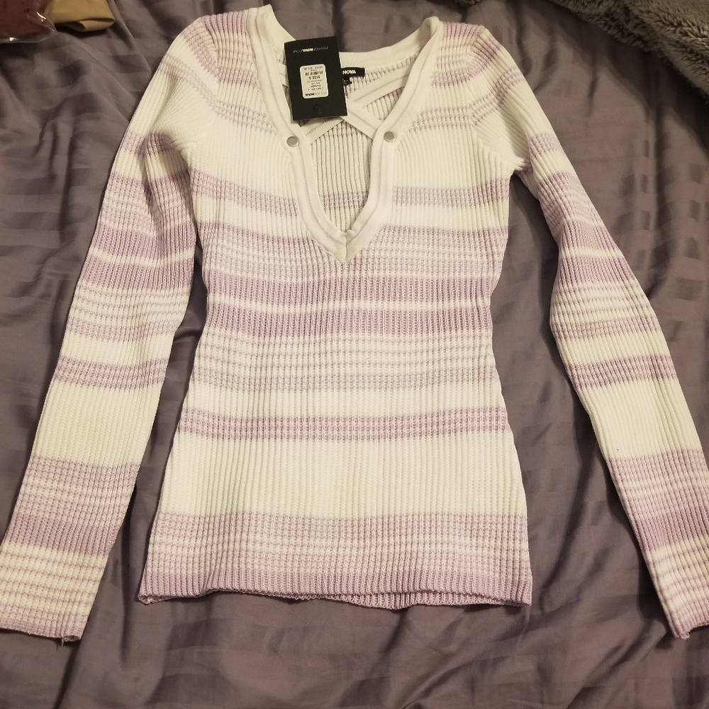 Fashion nova cutout sweater